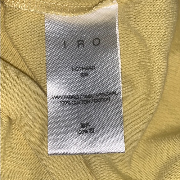 IRO Women’s Teeshirt Size XS - Picture 7 of 8